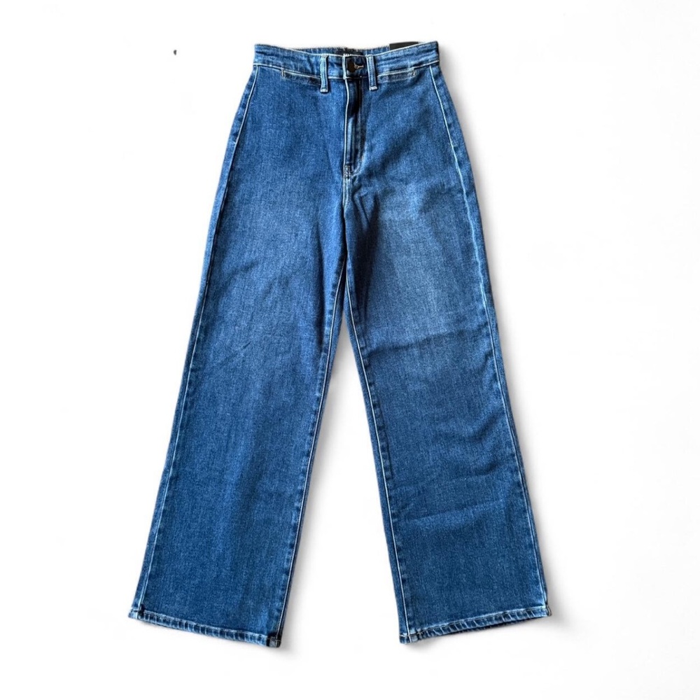 Just Black Denim // JBD Classic High Waisted Wide Leg Jeans
